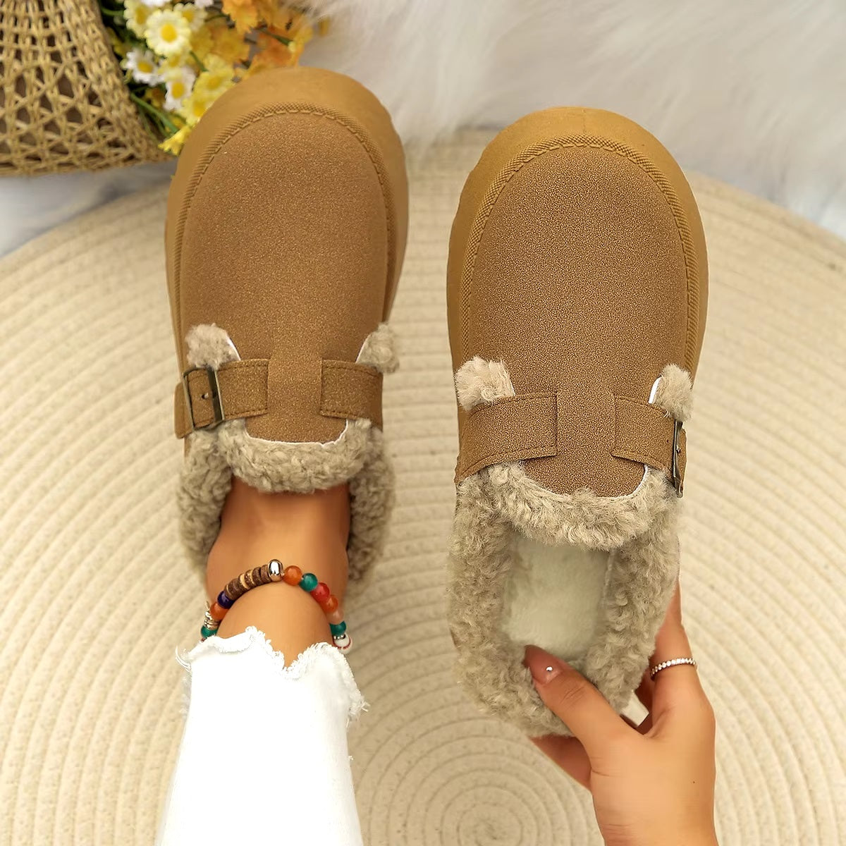 CozyWalks-Kuschlige Hausschuhe