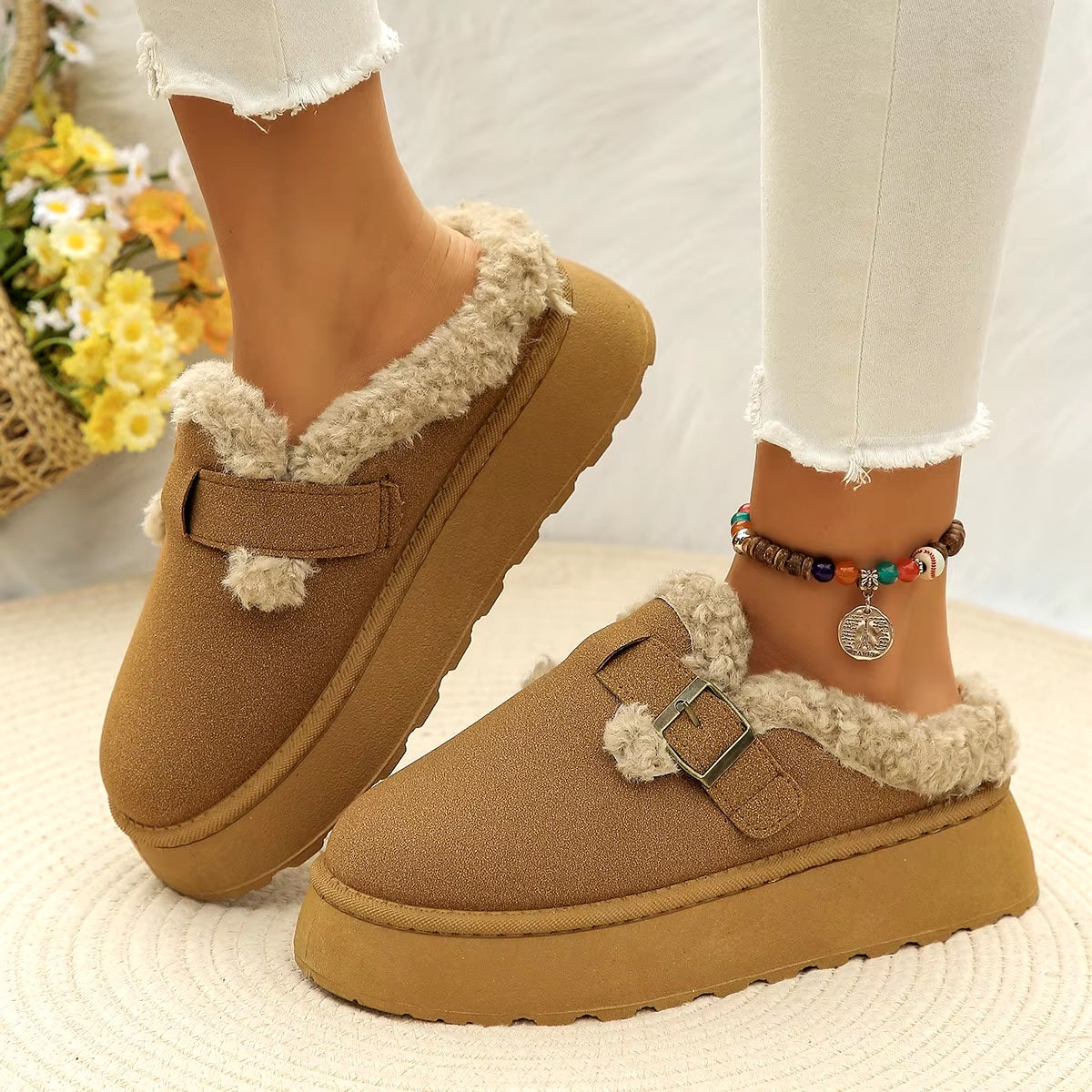 CozyWalks-Kuschlige Hausschuhe