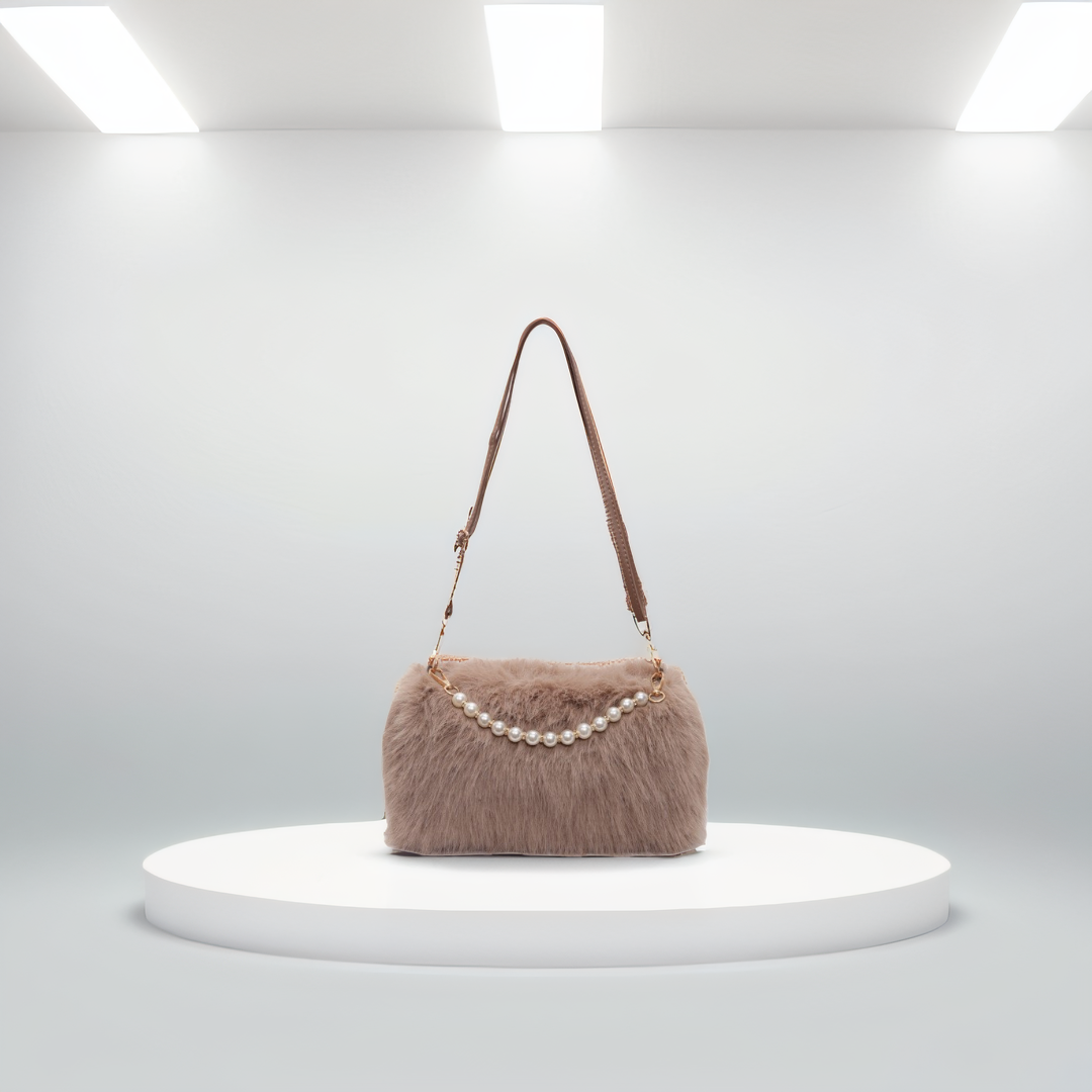 CozyBag-Kuschlige Handtasche