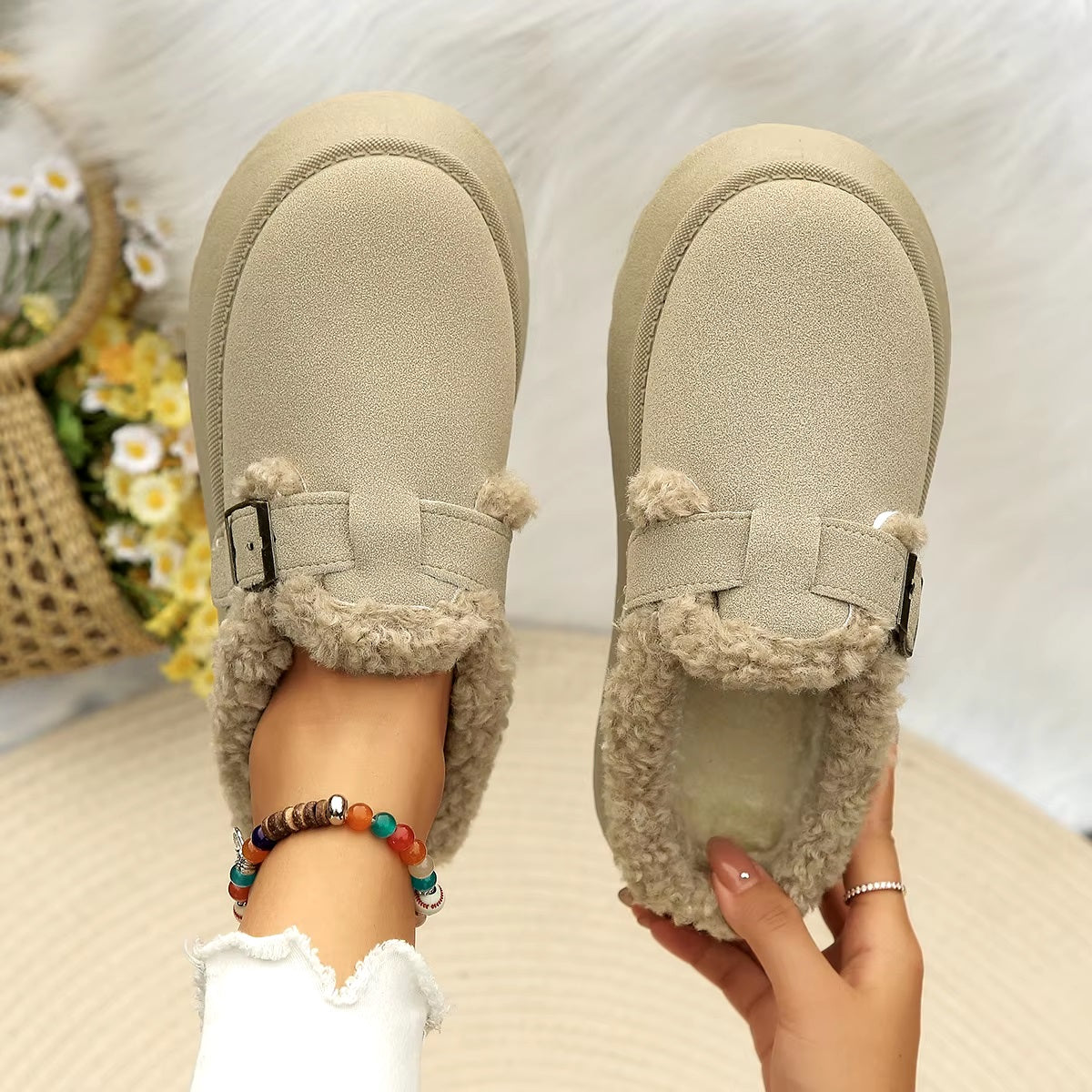 CozyWalks-Kuschlige Hausschuhe